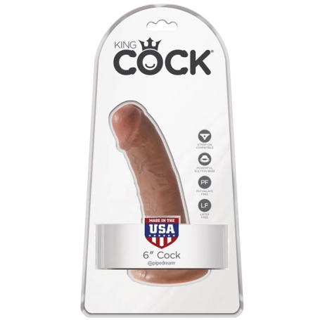 Фаллос King Cock 6", Pipedream